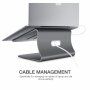 Stativ Bestand, din aluminiu, pentru MacBook - gri