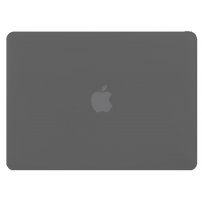 Husă transparentă mată pentru MacBook Air 13" (A1237 / A1304 / A1369 / A1466) - gri