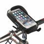 Geantă WHEEL UP, pe ghidon, pentru iPhone - gri