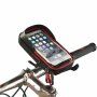 Geantă WHEEL UP, pe ghidon, pentru iPhone - roşu