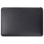 Husă din piele PU pentru iPad până la 13" / MacBook până la 13" - negru