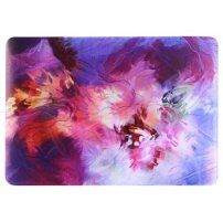 Coperta mată pentru MacBook Air 13" (A1237 / A1304 / A1369 / A1466) - desen abstract roz