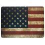 Husă mată pentru MacBook Air 13" (A1932 / A2179 / A2337) - steag retro USA
