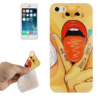 Carcasă pentru Apple iPhone 5 / 5S / SE (2016) - limbă scoasă