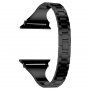 Curea metalică împânzită cu strasuri pentru Apple Watch 42mm / 41mm / 40mm / 38mm - negru