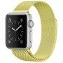 Curea metalică milanese loop pentru Apple Watch 42mm / 41mm / 40mm / 38mm - galben