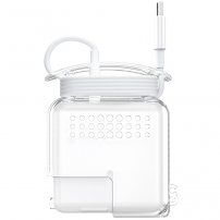 Husă moale transparentă pentru Incărcător MacBook 29W / 30W - transparent