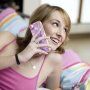 Husă de protecție din marmură împotriva zgârieturilor pentru iPhone 7 / 8 / SE (2020/2022) - violet