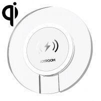Încărcător Qi wireless JOYROOM, de lux, pentru Apple iPhone - alb