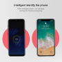 Încărcător Qi wireless JOYROOM, de lux, pentru Apple iPhone - alb