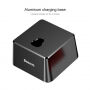 Stativ de încărcare BASEUS, din aluminiu, pentru Apple iPhone - negru