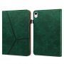 Carcasă din piele PU cu sport și spațiu pentru carduri pentru iPad mini 6 / mini 7 - verde închis