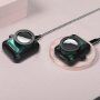 2în1 husă de protecție super rezistentă pentru AirPods 1 / 2 / AirTag 1 / 2 - violet