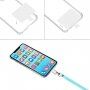 Șnur pentru fixare în husă pentru iPhone - albastră