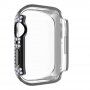 Carcasă acoperită cu pietre sticlă securizată pentru Apple Watch 45 mm - negru