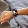 Carcasă transparentă cu sticlă securizată pentru Apple Watch 40mm - gri