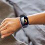 Carcasă transparentă cu sticlă securizată pentru Apple Watch 44mm - albastru