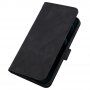 Carcasă flip cu curea în stil crossbody pentru iPhone 12 Pro Max - negru