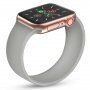 Curea din silicon filetat pentru Apple Watch 42mm / 41mm / 40mm / 38mm - S - gri