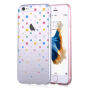 Carcasă de protecţie, din plastic, pentru Apple iPhone 6 / 6S - buline colorate