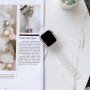 Carcasă cu curea transparentă pentru Apple Watch 45mm / 44mm / 42mm - transparent