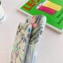 Husă de protecție din plastic moale pentru iPhone 11 - flori mov