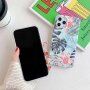 Husă de protecție din plastic moale pentru iPhone 12 / 12 Pro - trandafiri