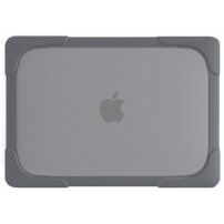 Husa rezistenta la impact cu picioare rabatabile, pentru MacBook Pro 13" (A1706 / A1708 / A1989 / A2159) - gri