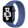 Curea din silicon filetat pentru Apple Watch 42mm / 41mm / 40mm / 38mm - S - albastru