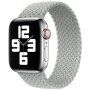 Curea din nailon cu model împletit pentru Apple Watch Ultra 49mm / 46mm / 45mm / 44mm / 42mm - L - gri