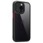 Kingsteel Wolf husă de protecție cu partea din spate din sticlă pentru iPhone 13 Pro Max - negru