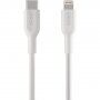 Belkin Playa cablu rezistent MFi Lightning / USB-C pentru iPhone / iPad - 1m - alb