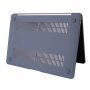 Carcasă mată pentru MacBook Pro 14" (A2442 / A2779 / A2918 / A2992 / A3112 / A3185 / A3401 / A3434) - albastru-gri