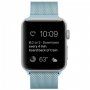 Curea metalică milanese loop pentru Apple Watch 42mm / 41mm / 40mm / 38mm - albastru deschis