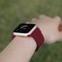 Curea metalică milanese loop pentru Apple Watch Ultra 49mm / 46mm / 45mm / 44mm / 42mm - vișiniu