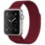 Curea metalică milanese loop pentru Apple Watch Ultra 49mm / 46mm / 45mm / 44mm / 42mm - vișiniu