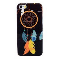 Carcasă de protecţie, luminoasă în întuneric, pentru iPhone 5 / 5S / SE (2016) - dreamcatcher