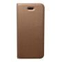 DUX DUCIS husă tip flip pentru iPhone 5 / 5S / SE (2016) - roz-auriu
