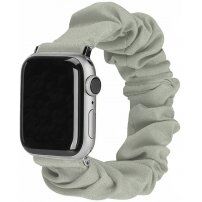 Curea elastică în stil sub formă de elastic pentru Apple Watch 42mm / 41mm / 40mm / 38mm - gri deschis