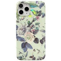 Husă de protecție din plastic moale pentru iPhone 13 Pro Max - trandafiri