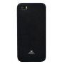 MERCURY GOOSPERY husă de protecție cu sclipici pentru iPhone 5 / 5S / SE (2016) - negru