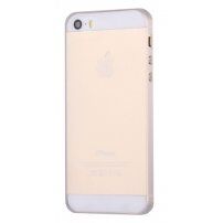 Carcasă transparentă, ultra subţire (0,3mm), din policarbonat, pentru iPhone 5 / 5S / SE (2016)