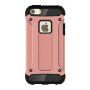 Carcasă super rezistentă "Armor", pentru iPhone 5 / 5S / SE (2016) - roz-auriu