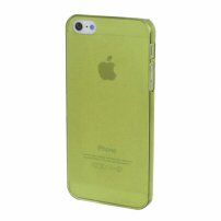 Carcasă ultra subţire, din plastic, pentru iPhone 5 / 5S / SE (2016) - verde