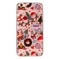 Carcasă de protecţie pentru iPhone 6 / 6S - decoraţiuni de Crăciun