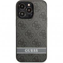 Guess 4G Stripe carcasă pentru iPhone 13 Pro Max - gri