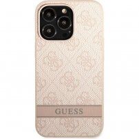 Guess 4G Stripe carcasă pentru iPhone 13 Pro Max - roz