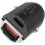 FIXED 30W încărcător pentru mașină PD / QC 3.0 cu USB-C / USB-A - negru