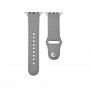 Curea de piele cu prindere cu ac pentru Apple Watch 42mm / 41mm / 40mm / 38mm - gri