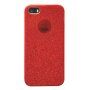 Carcasă sclipitoare pentru iPhone 5 / 5S / SE (2016) - roșu